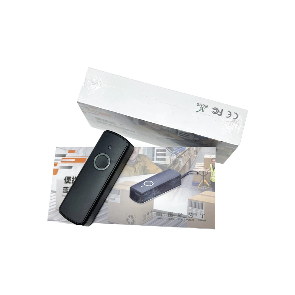 Mini Portable 2D Qr CCD USB Bluetooth Barcode Scanner