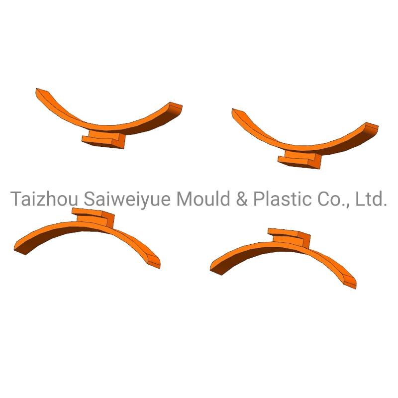 PVC Drain Pipe Mold Plastic Throttling Valve Handle Part Injection Mould