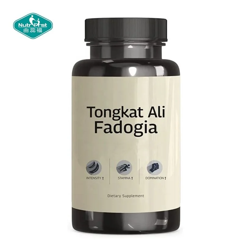 Fórmula poderosa Turkesterone Fadogia Agrestis 600mg Tongkat Ali Extracto mezcla Cápsulas apoyo muscular