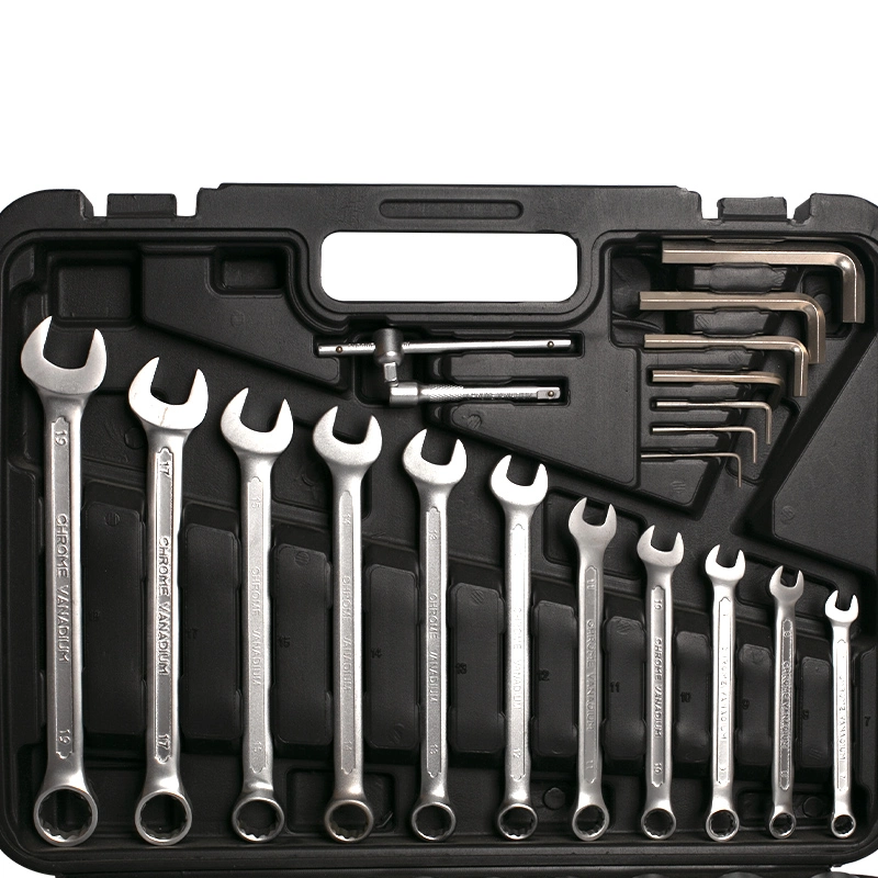 Fixtec Professional 77PCS Sockel Werkzeug Set Auto Reparatur Hand-Tool Kit-Schraubenschlüssel und Buchsensatz