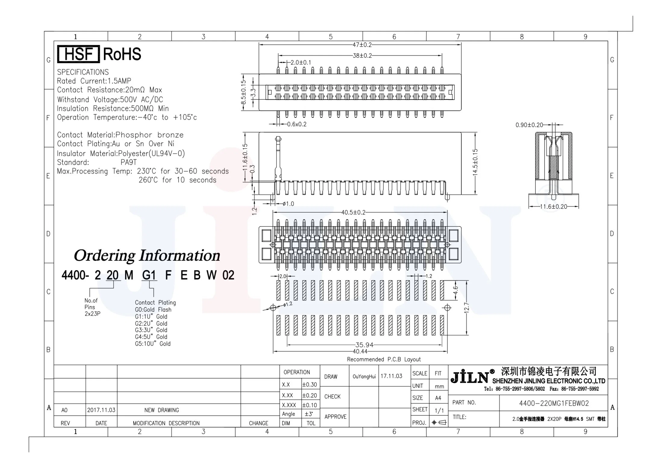 Custom краевой разъем платы обеспечивает высокую скорость передачи, таких как PCI Express 3.0, USB 3.0 и SATA 3.0 разъема печатной платы