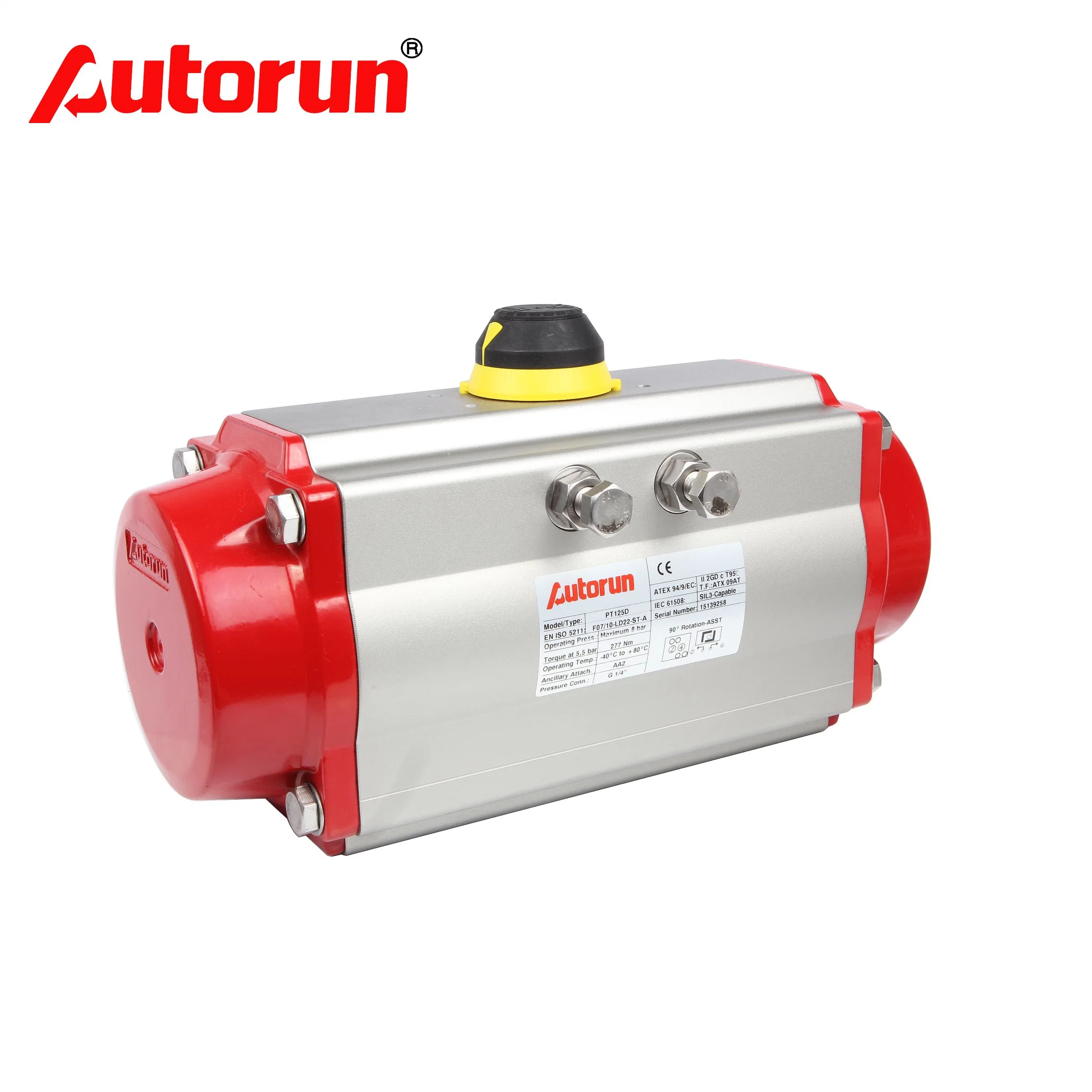 125mm Quarter Turn Pneumatic Actuator