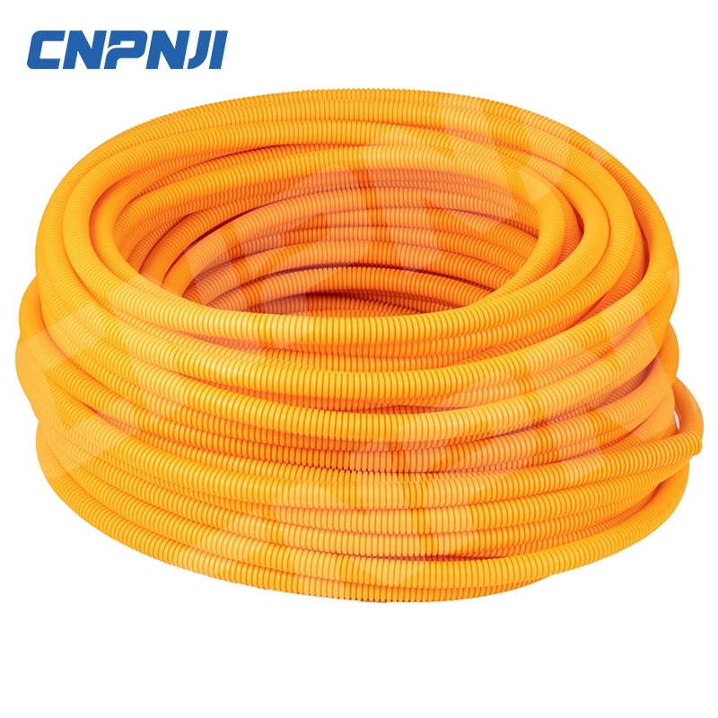 PA Conduit flexible ondulé Conduit flexible Câble Protection de fil Tuyau