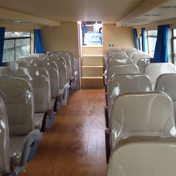 40 Persons Fibreglass Water Bus Boat with Outboard Engines for Sale