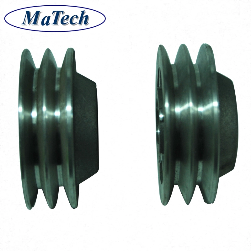 Custom Aluminium Die Casting Alloy Cast Pulley Wheel