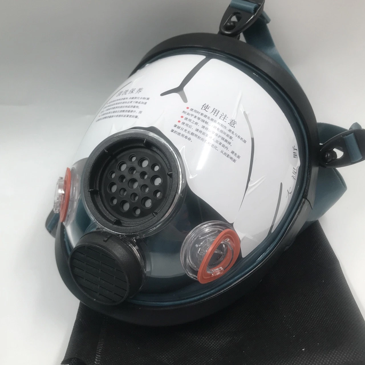 Full Face Organic Vapor Respirator Protective Eye & Nose Shield with Anti-Fog Mask