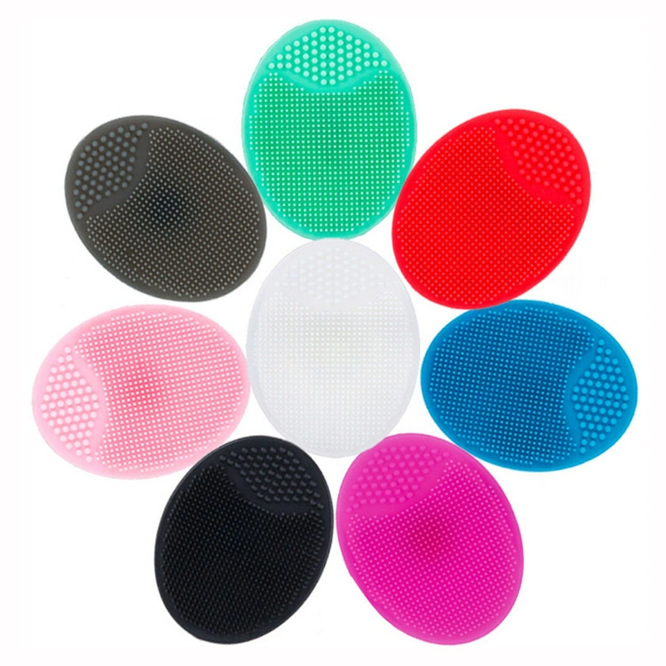 Escova facial mini para limpeza de silicone pele facial pêlo de bicarro Escova de chuveiro de banheira