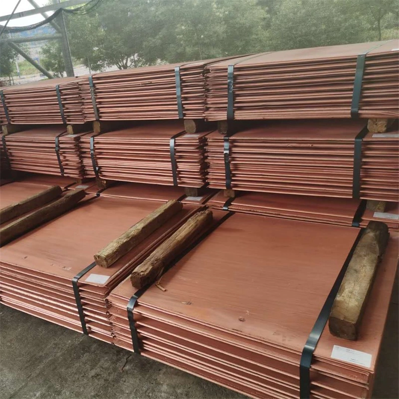 Manufacturer Sale The High 99.99% Pure Electrode Copper Cathode