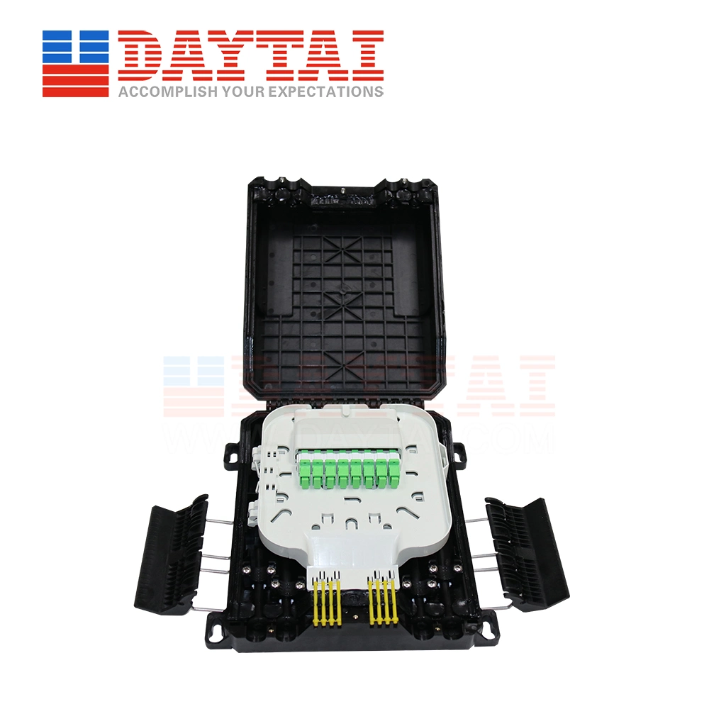 New FTTH Wall or Pole Mounted Sc Connector Fiber Optic Cable Splice Termination Distribution Box