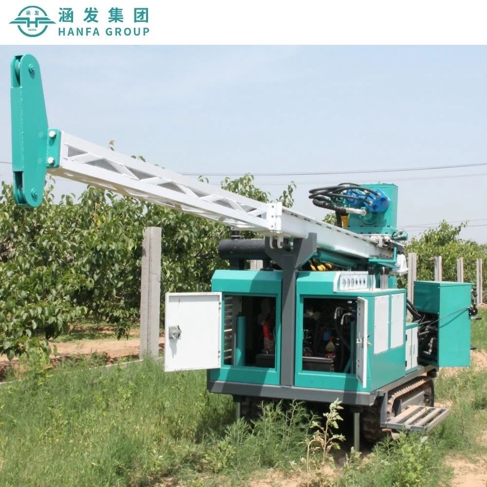 New Crawler Multifunctional Portable Hydraulic Rock Geological Water Well Borehole Diamond Core Drilling Machine