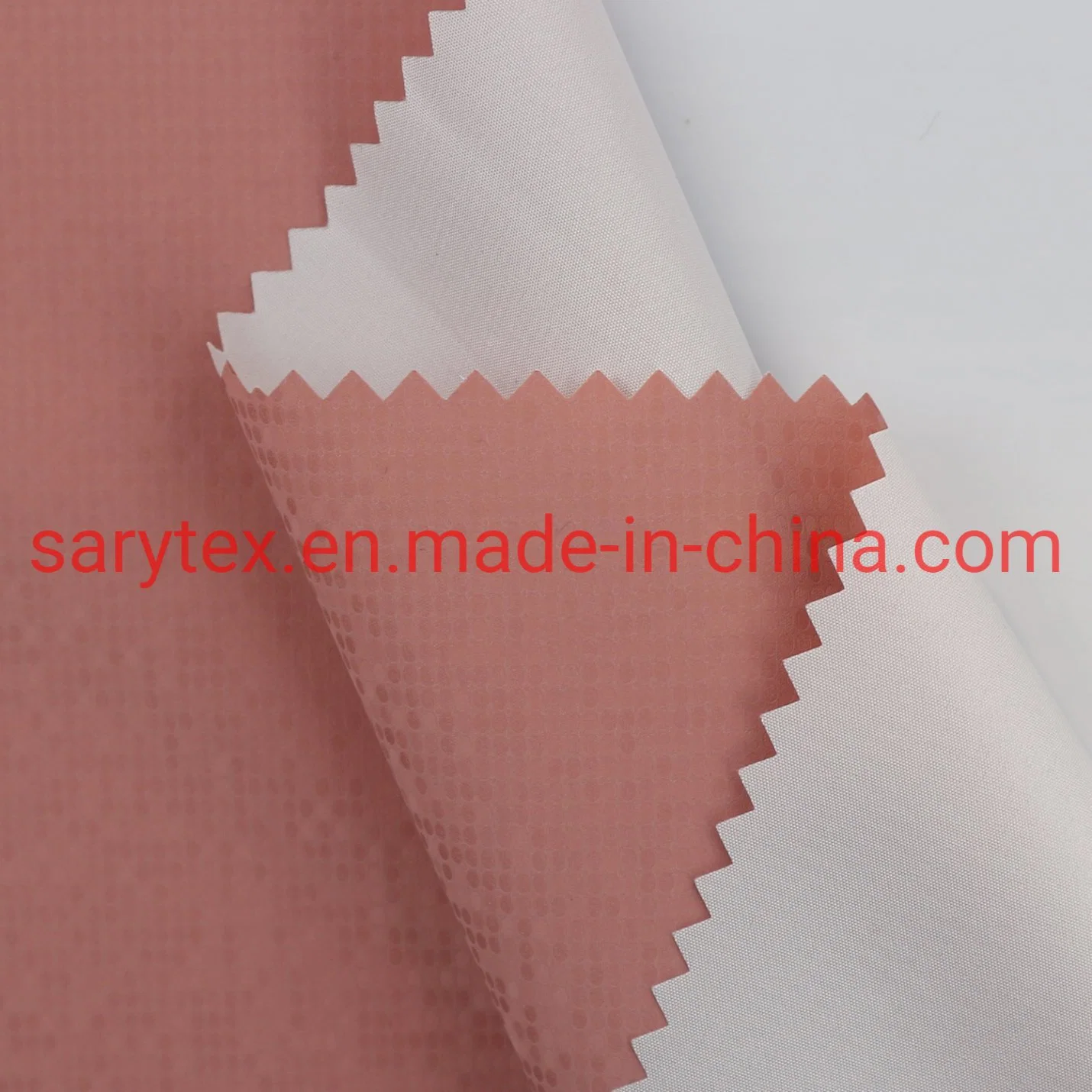 Printed Polyester Pongee Fabric with Paper Transfer Printing for Winter Jacket