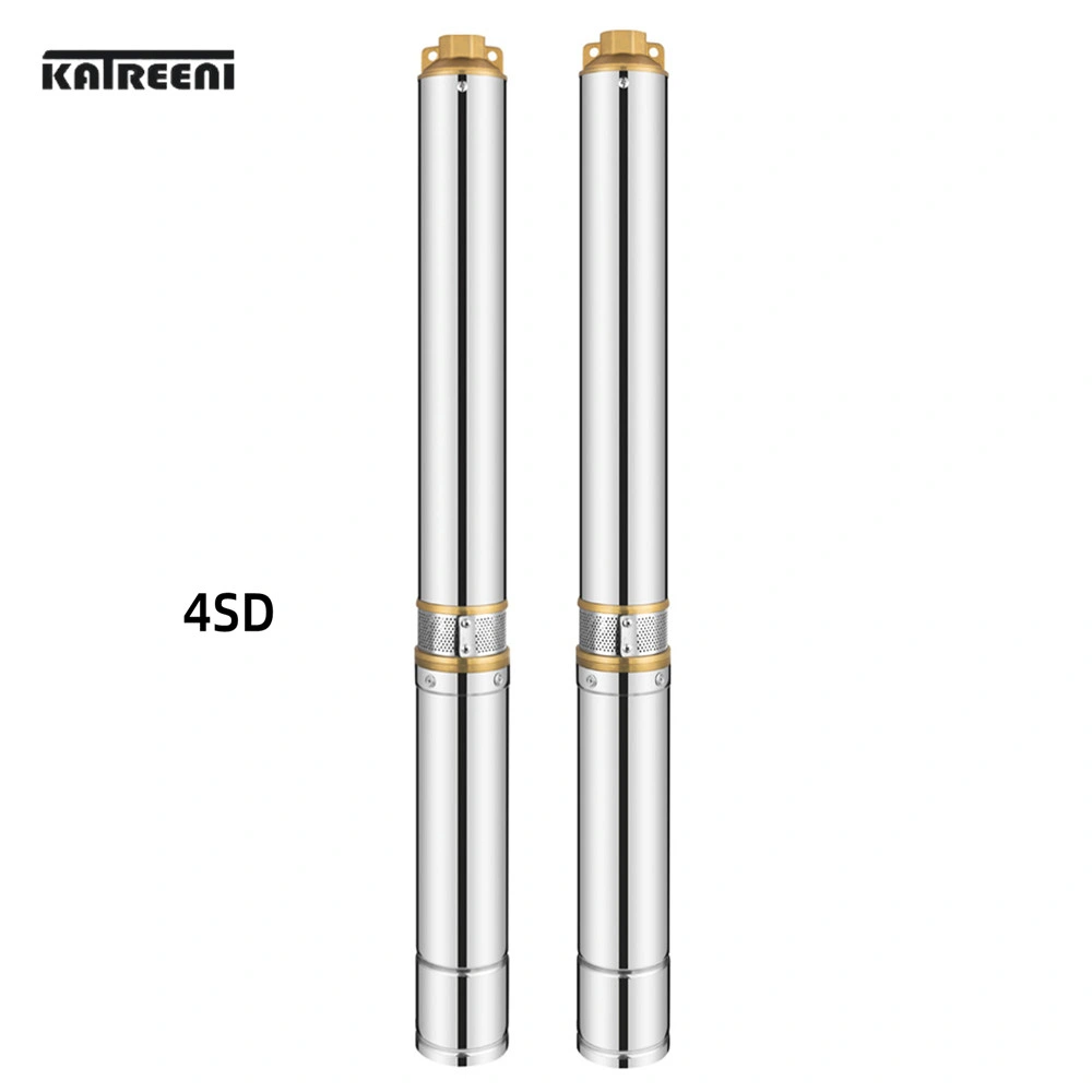 Moteur submersible haute pression à rotor en laiton de 4 pouces, puits profonds Pompe