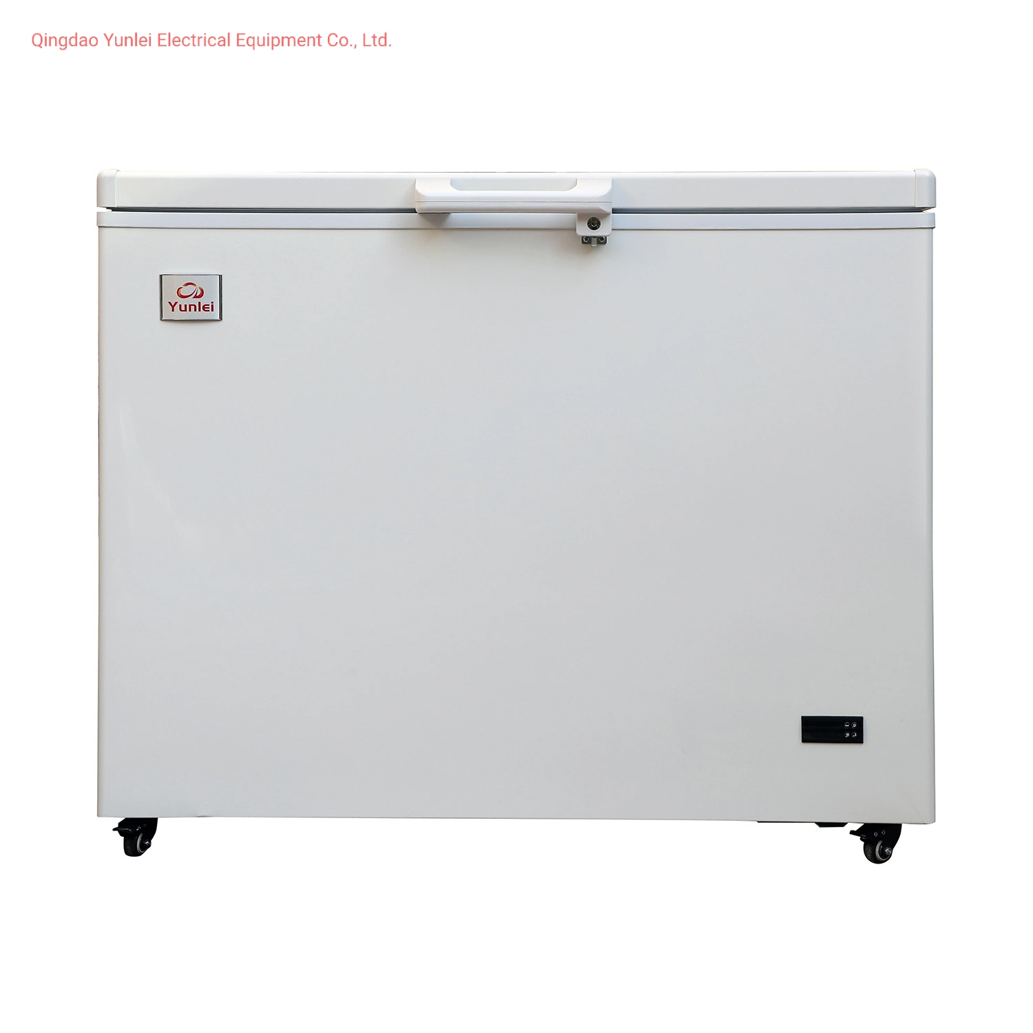 OEM SKD 64-300L12V/110V/220V Air-Cooled Controller Single Door Chest Freezer for Home