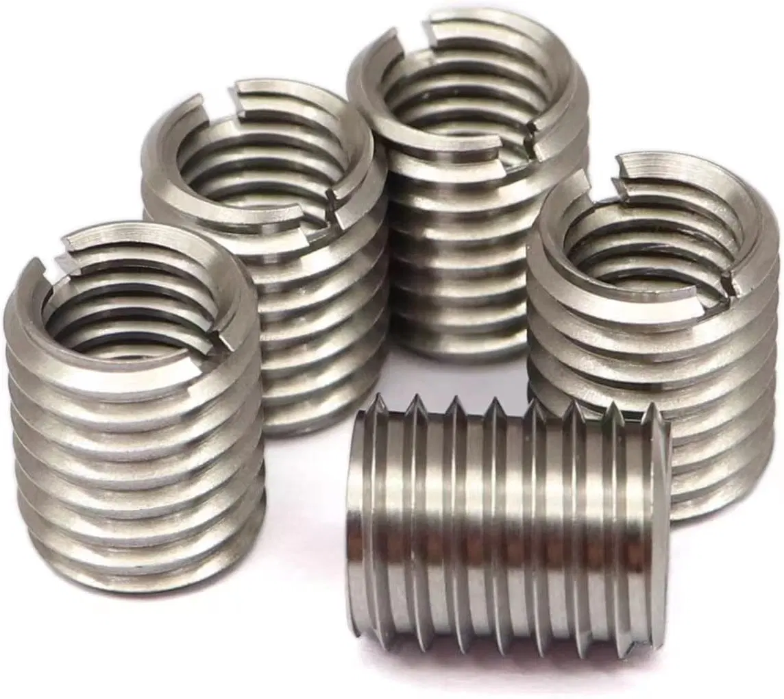 2-56 8-32 1/4-20 M2 M3 M4 M5 M6 Stainless Steel Slotted Male-Female Threaded Round Thread Adapter