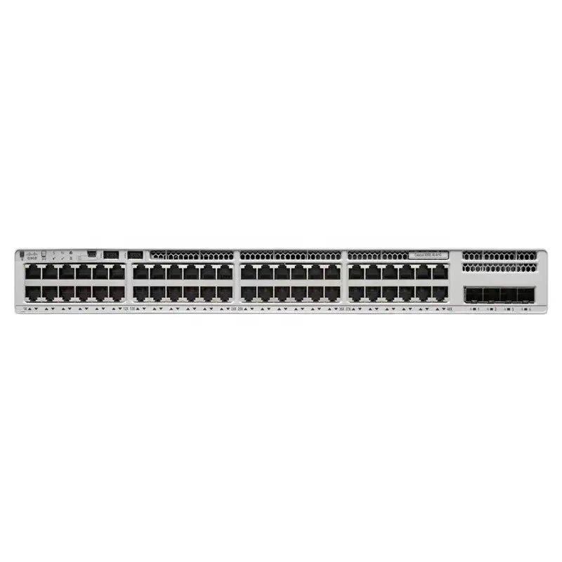 Gigabit Ethernet Network Switch 24 Ports Rack-Mountable Switch C9200L-24p-4X-E