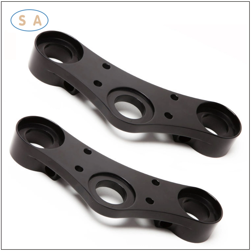 Custom CNC Machined Aluminum Front Upper Top Triple Tree Clamp Motorcycle Accessories