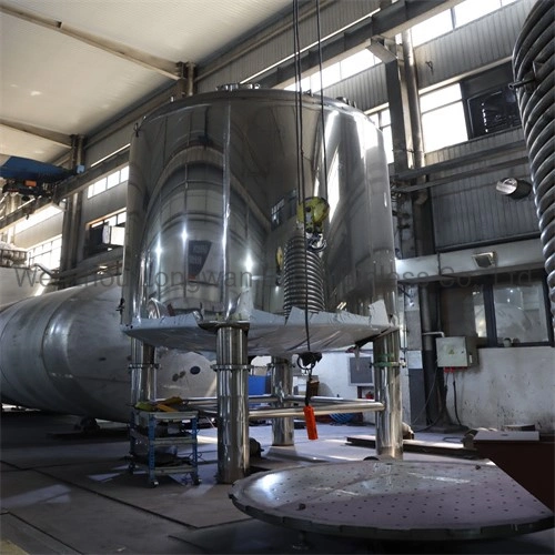 Sanitary Stainless Steel Pressure Vacuum Sterile Herbal Insulated Vertical Storage Tank