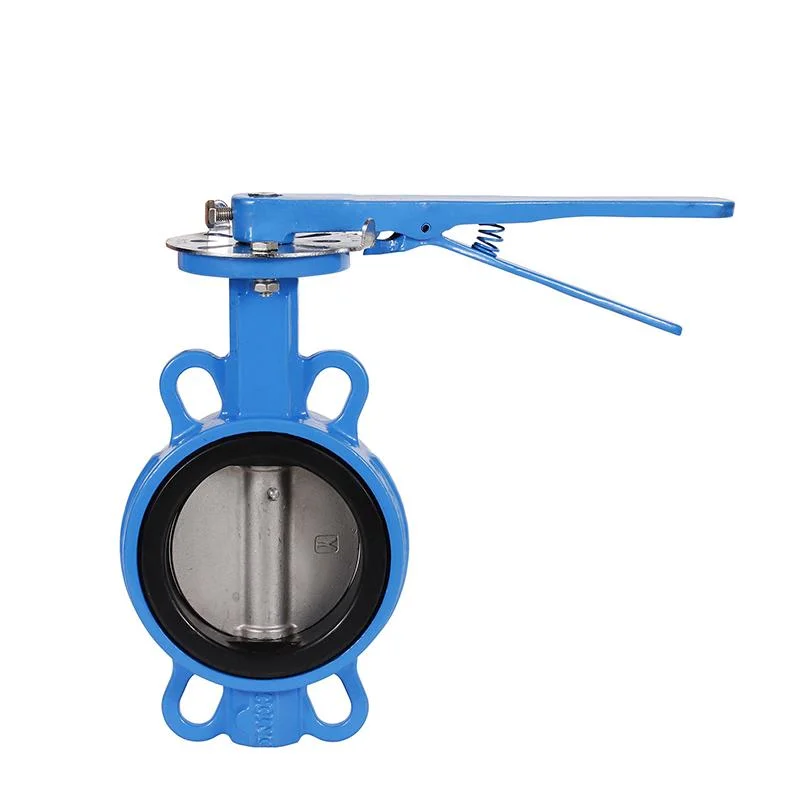 DIN ANSI JIS Standard Metal Butterfly Valve 1" 2" 4" Size Middle Line Butterfly Valve for Industrial Control