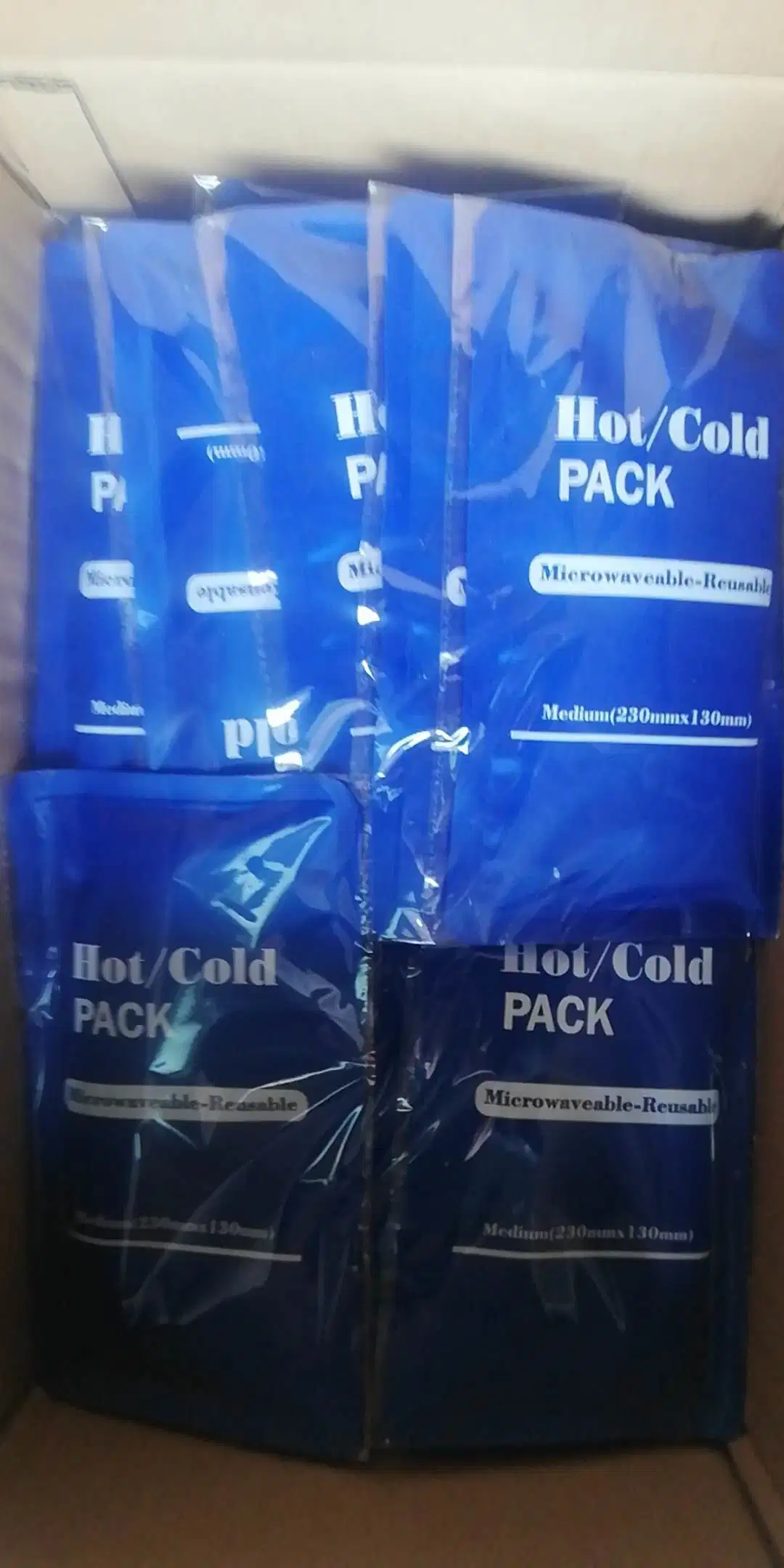 OEM Reusable Cold & Hot Pack 250g Hot & Cold Compress for Swelling, Bruises, Surgery