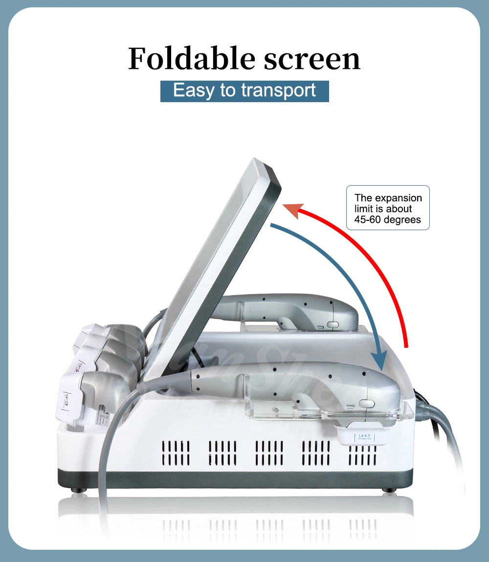 Portable 8d Hifu Latest 20000 Shots 5D Hifu Korea Face Lifting Hifu Machine