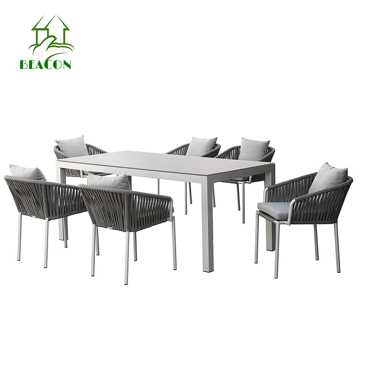 Contemporary Rattan Chair Indonesia Woven Rope Chair Outdoor Furniture Chairs Dining Room