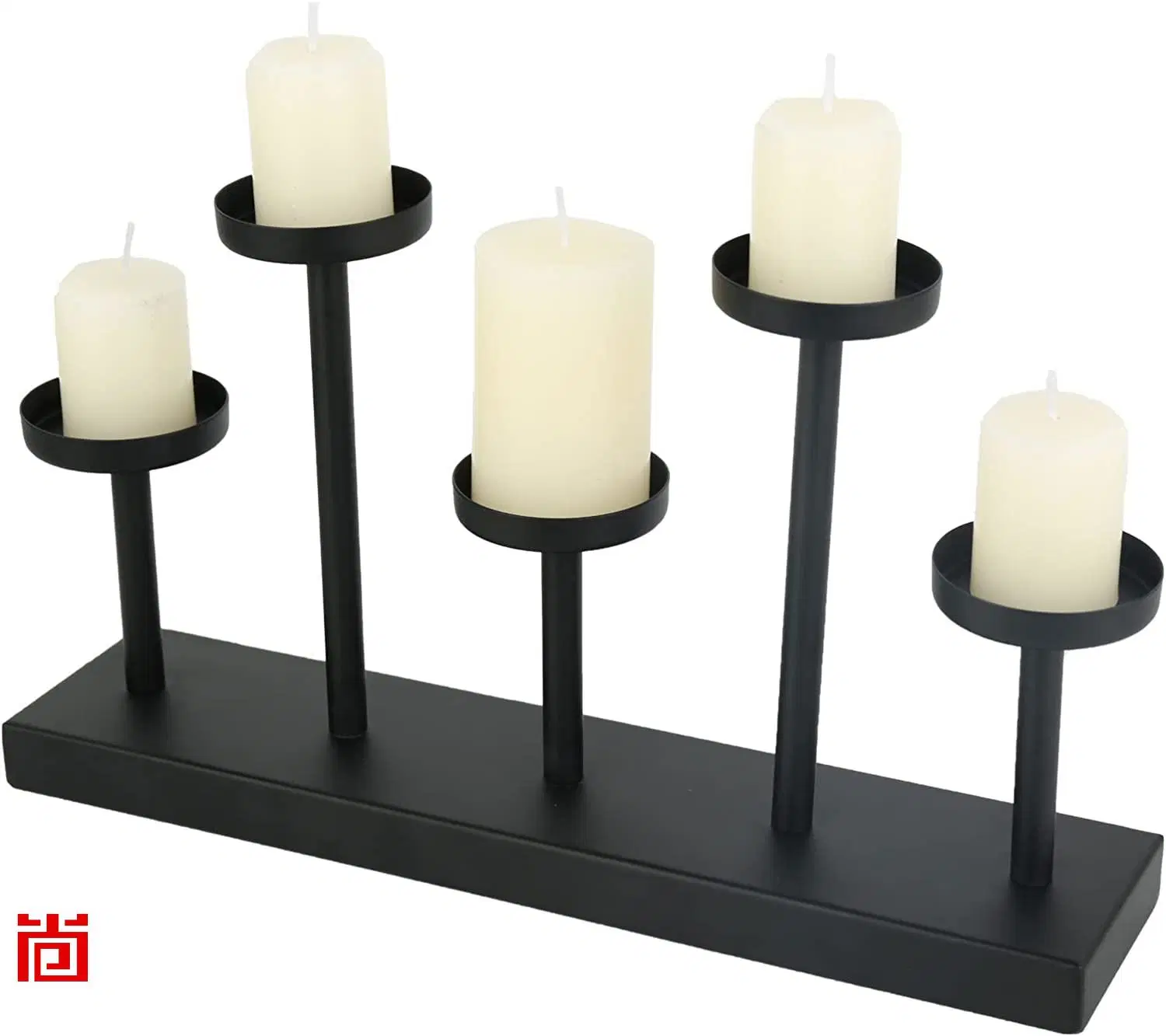 5 PC Marvellous Design Metal Candle Holder