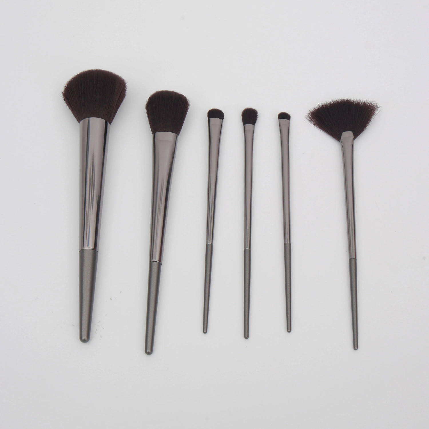 Glitter Handle Private Label Make up Brushes with Tube Package