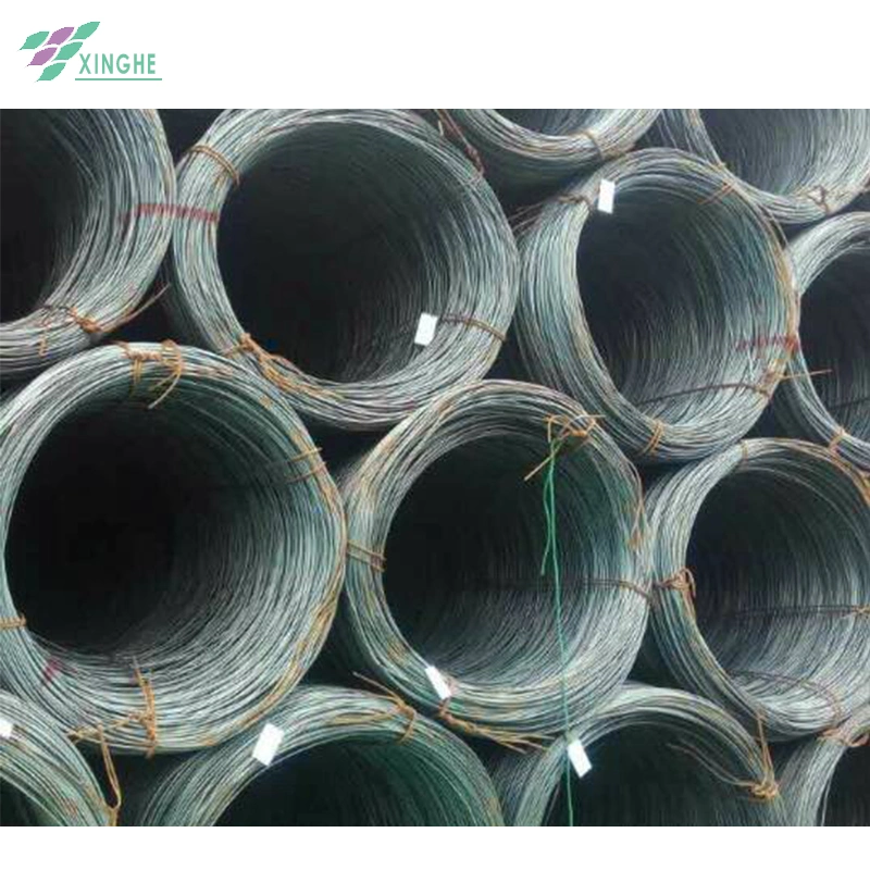 Hot Rolled Cold Heading Steel Wire Rod in Coils Galvanized Steel Wire Rod