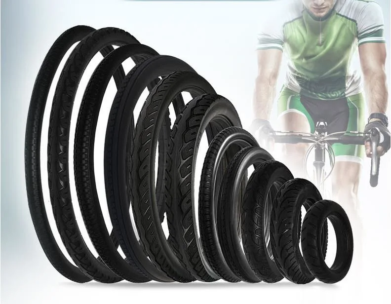 12-Inch Electric Car Solid Tire 12 1/2X2 1/4 Bicycle Tire 12X2.125 Inner Tube Free of Inflation Outer Tire