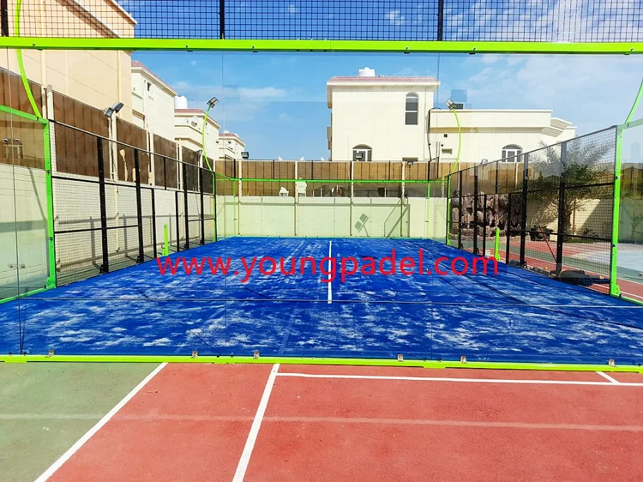 Customized Panoramic Padel Tennis Courts Padel Court Canopies