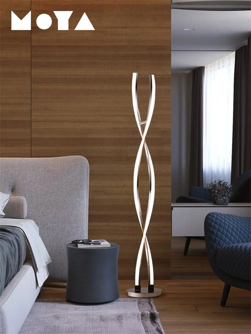 Nordic Modern Interior Design Living Room Double End LED Floor Lamp