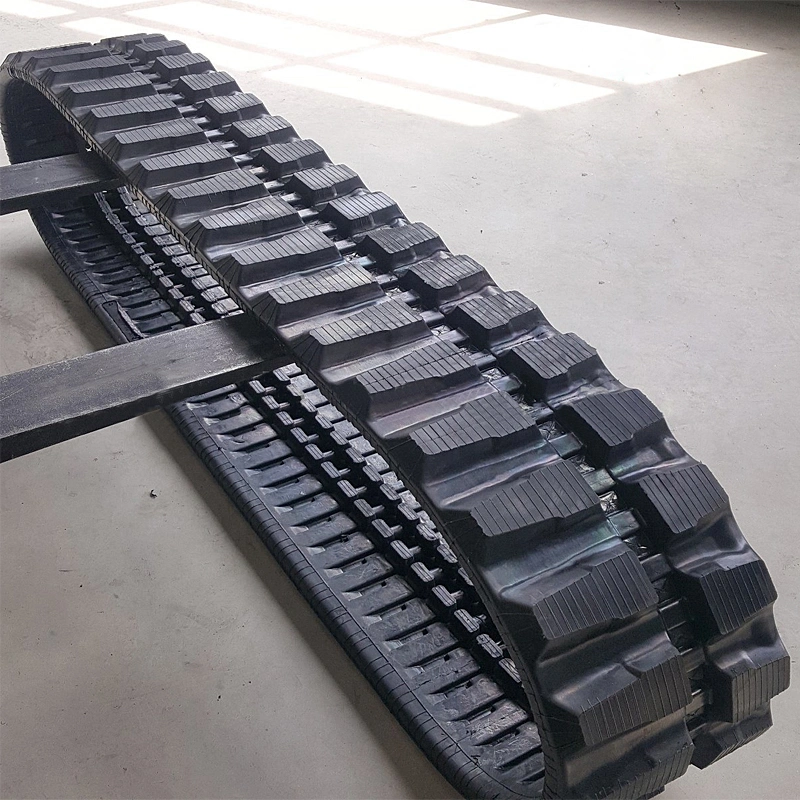 Hyundai R55-3 R60cr-9 Excavator Rubber Track 400*72.5*76W