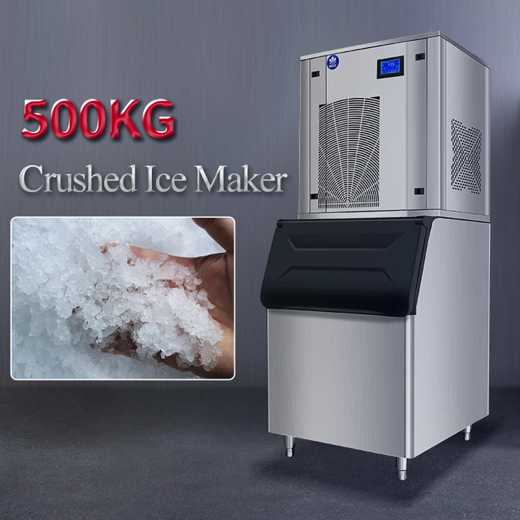 Advanced Technology 500kgs Granule/Nugget/Crushed Ice Machine for Food Fresh