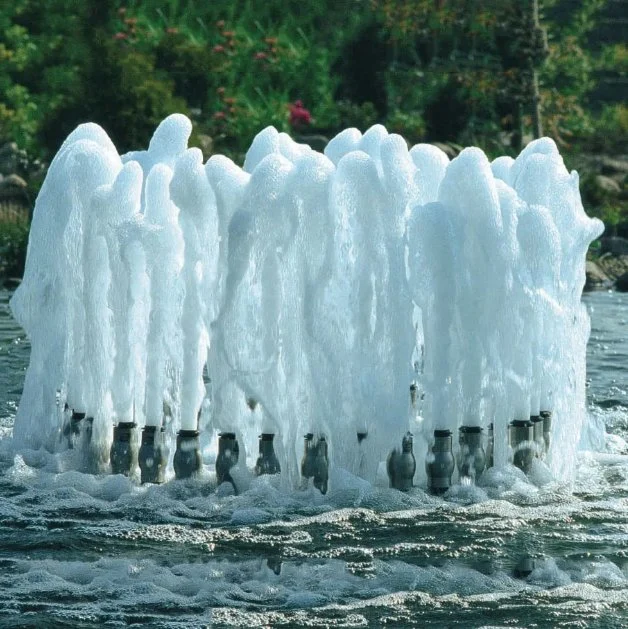 Fuente de música de boquillas de acero inoxidable de boquilla Boquilla de hielo de Europa