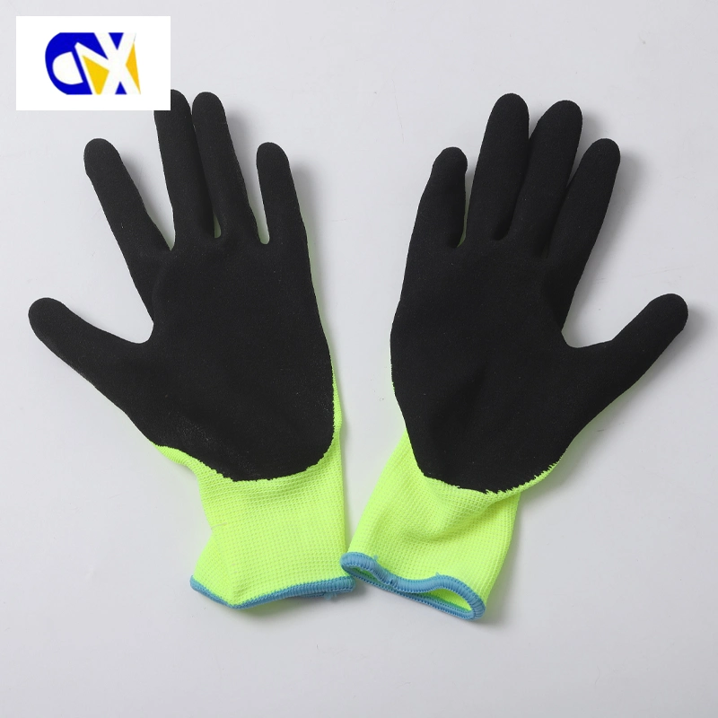 High quality/High cost performance Anti-Cut Safety Knitted Craft Nitrile Gloves