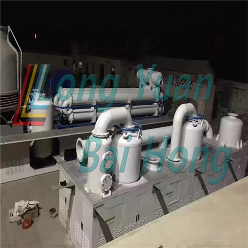 Rubber Processing Machine Waste Tire Incinerator to Oil 25t Continuous Pyrolysis Plant