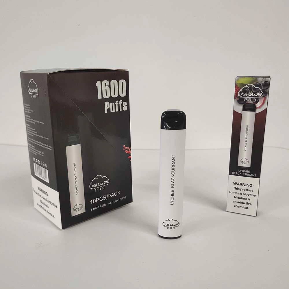 La recarga directa de fábrica el E-cigarrillo mercancías listas de precios baratos en Stock 1600 inhalaciones Vape Pen E Cig