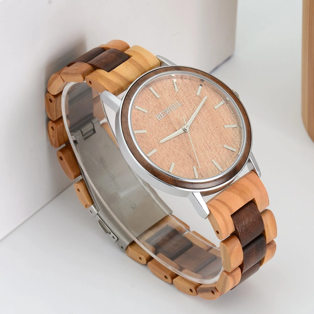 Trending Products 2023 New Arrivals Zs Wood Watch Metal Case Wristwatch Watch for Men Watches Wholesale/Suppliers