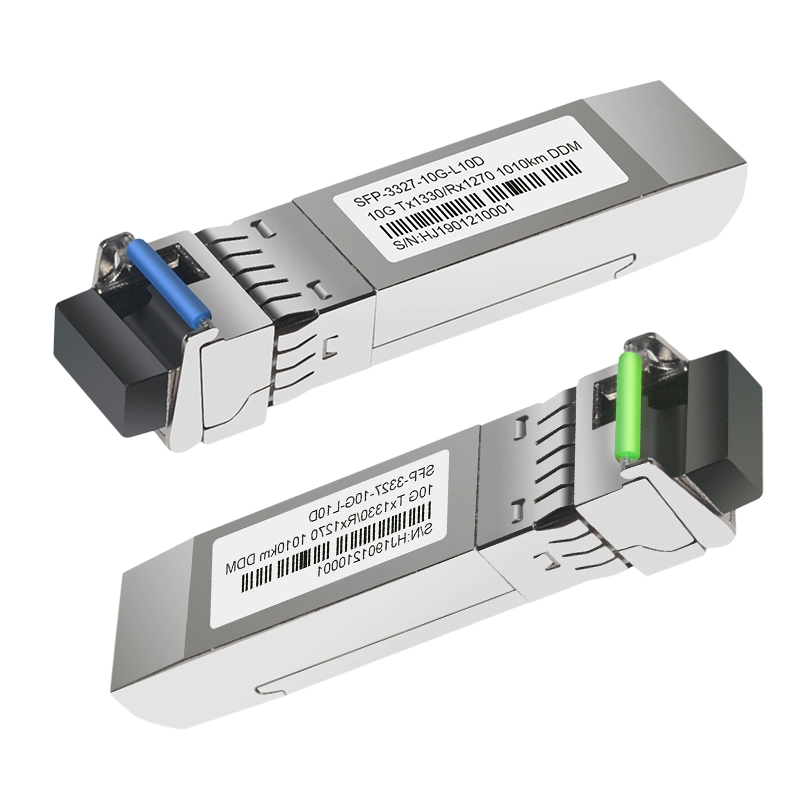 وحدة SFP-10G-SR البصرية FTH DWDM 1.25 جم 10g 1550 نانومتر 80 كم DDM SFP