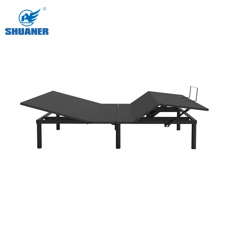 Factory Price High quality/High cost performance  Massage Bed Best Home furniture Classic Electric Adjustable Bed Folding Home Furniture Iron Modern