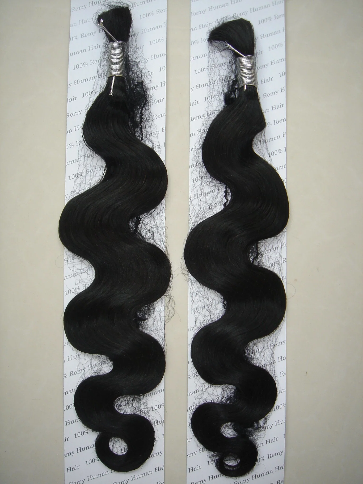 Wholesale/Supplier Best Quality Bulk Hair in Natural Color 100% Human Remy Hair Bundles