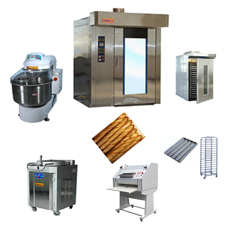 Commerical Kitchen Restaurant Catering Food Equipment Price for Loaf Baguette Bun Bread Bakery Making Baking Oven