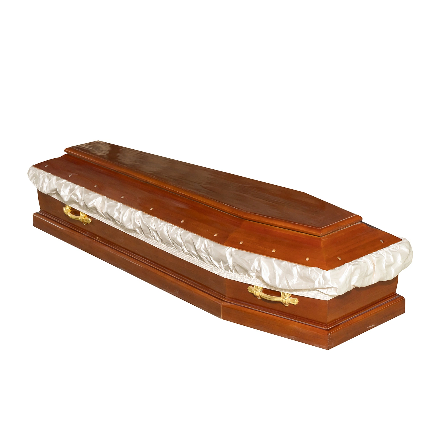 China Funeral European Style Wooden Coffin with Good Prices Supplier