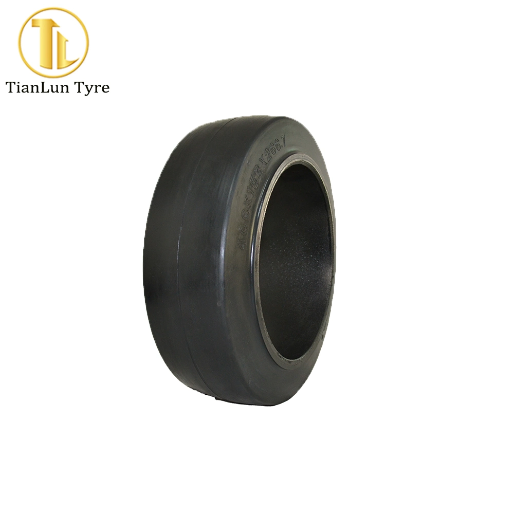 Factory Wholesale/Supplier Press-on Solid Forklift Tires for Scrapers and Forklifts