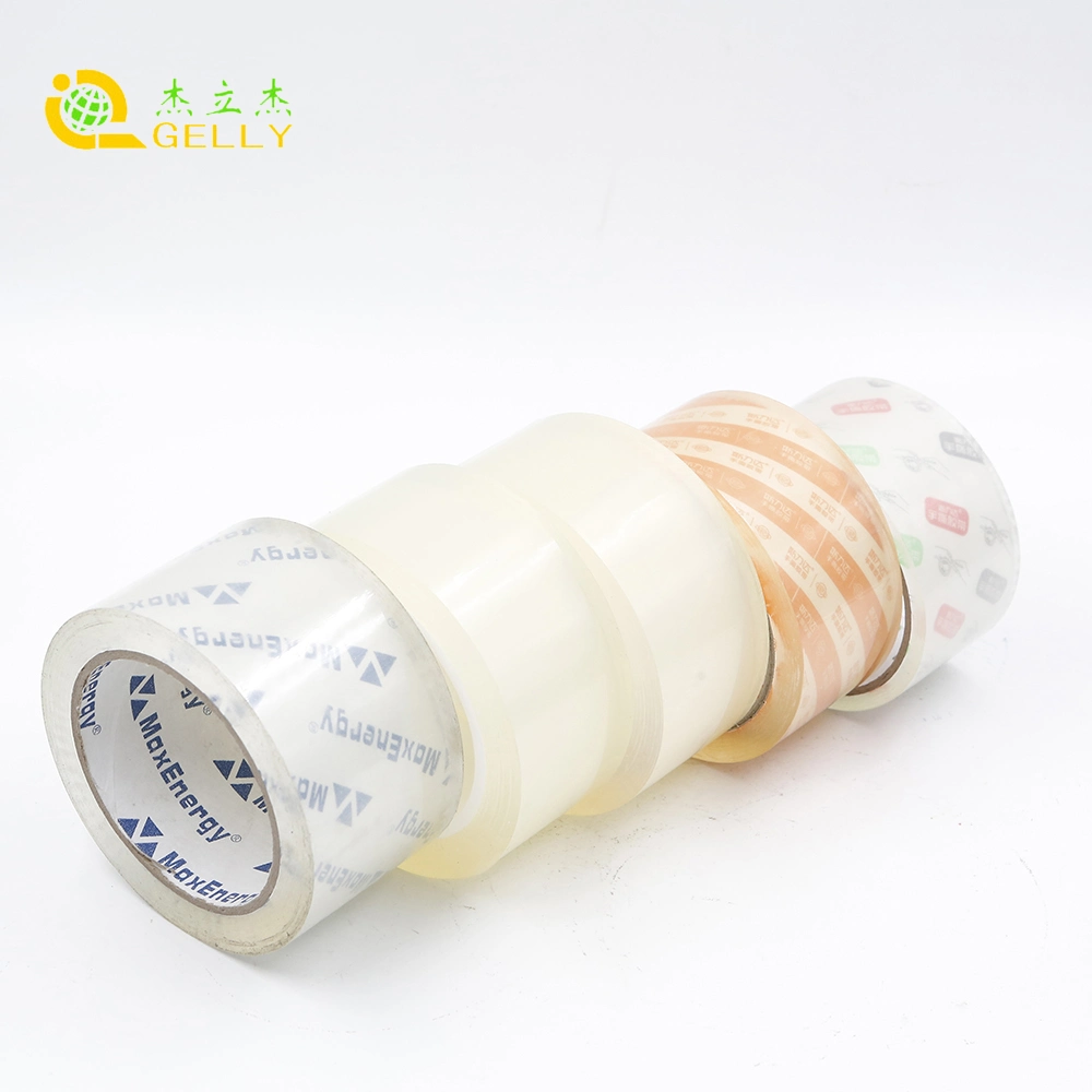 Super Clear Waterproof Duct BOPP Transparent Packaging Packing Adhesive PVC Industrial Tape