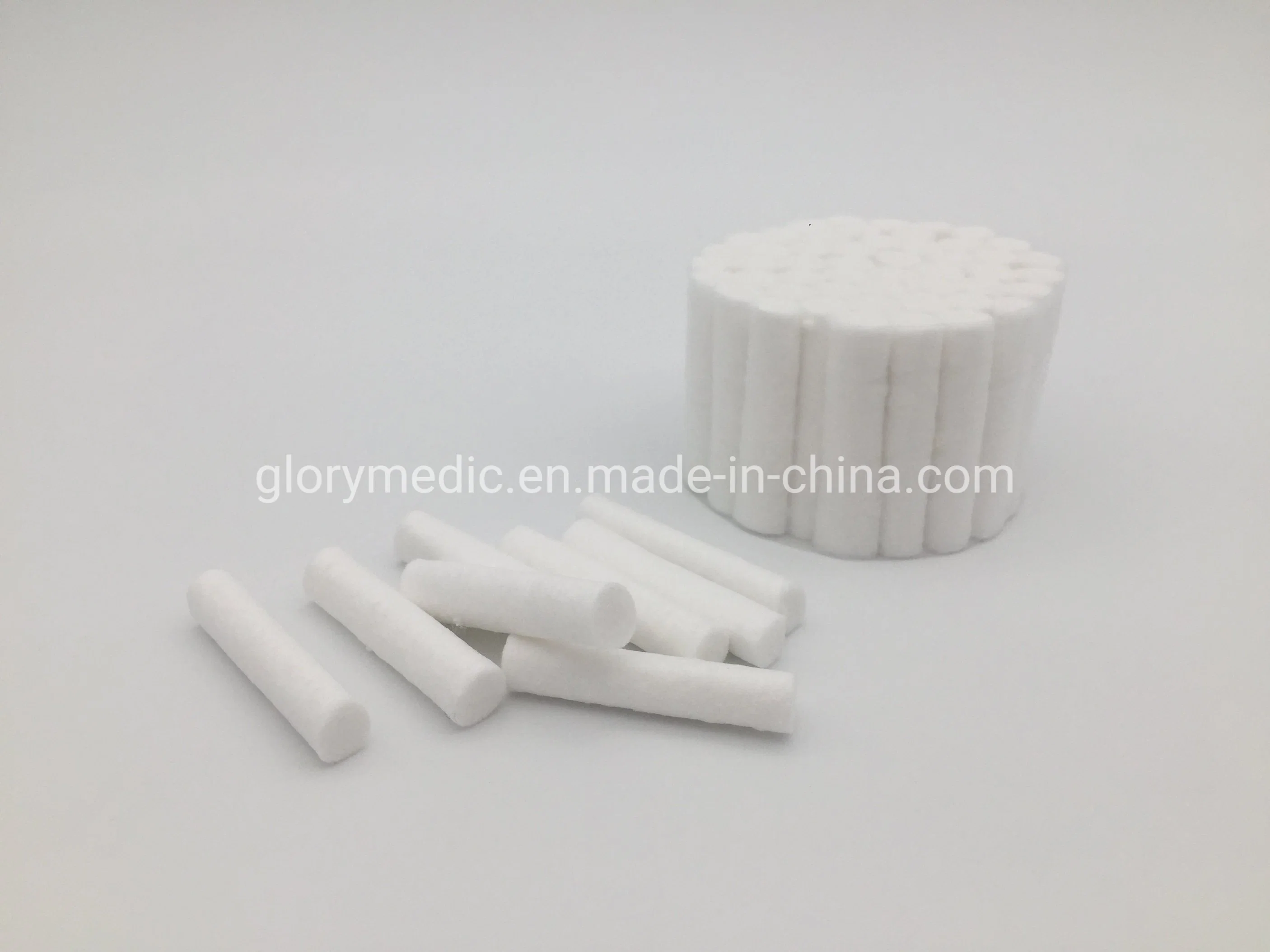 Les matériaux dentaires Consommables médicaux jetables rouleau de laine de coton produits dentaires pour dentiste