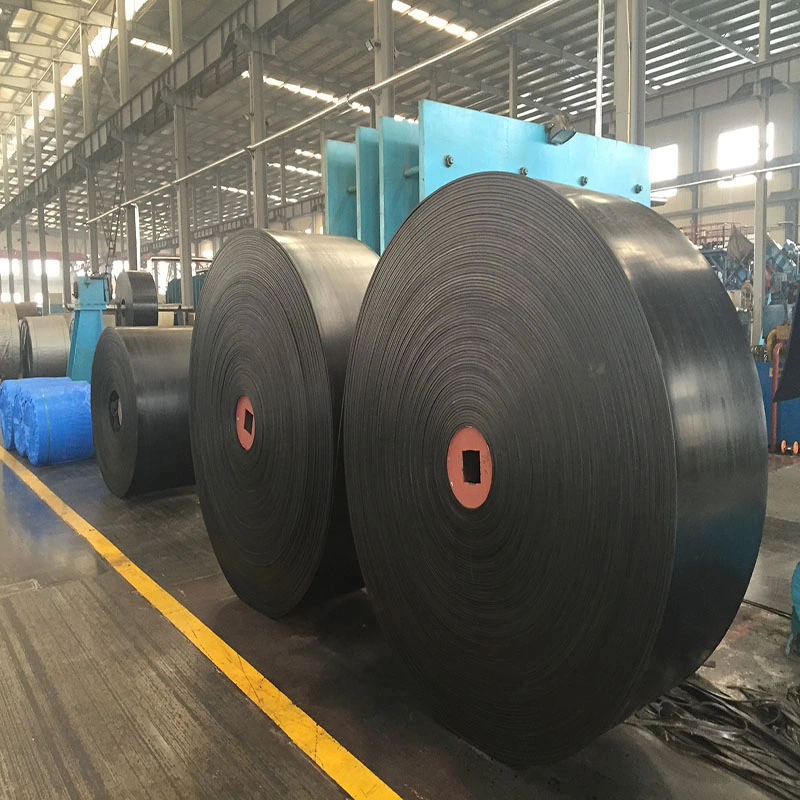 Hand Truck Gravel Mining Rubber Belt Conveyor System Ore Conveyor Belt Port Loading Vibration Gold Iron Conveyor Goods 1.5-4.5mm