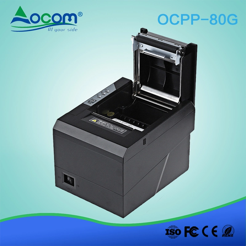 OEM Desktop Wall-Mounted 80mm Thermal Printer with Auto Cutter