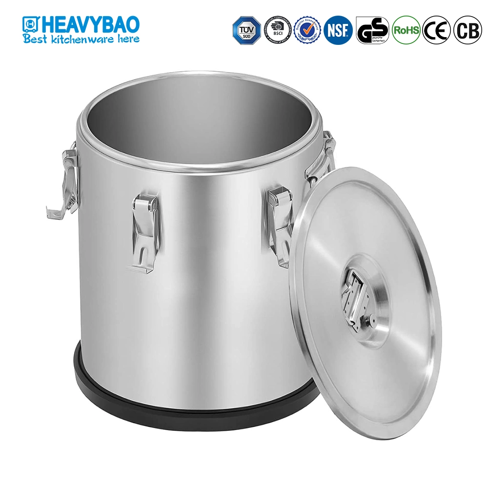 Heavybao 20L Stainless Steel Insulated Thermos Warmer Food Container