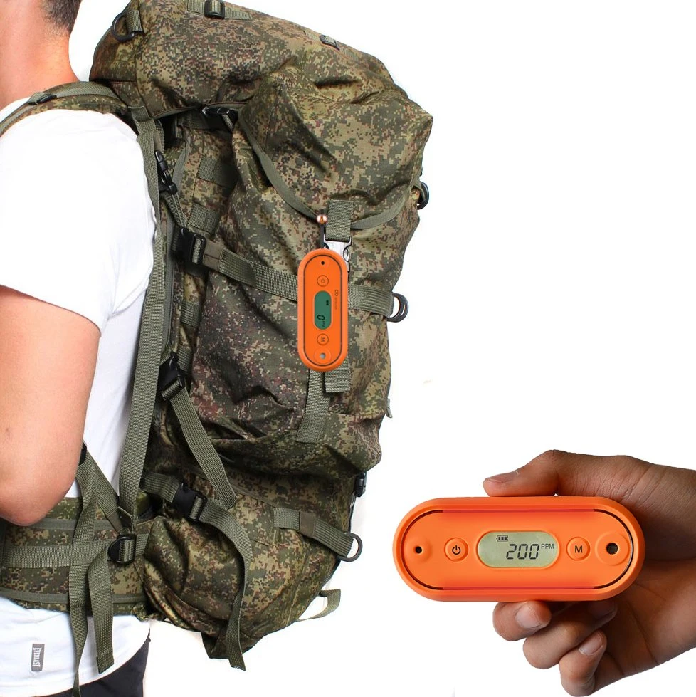 Waterproof Outdoor Co Gas Detector for Hiking Camping Tent Camper